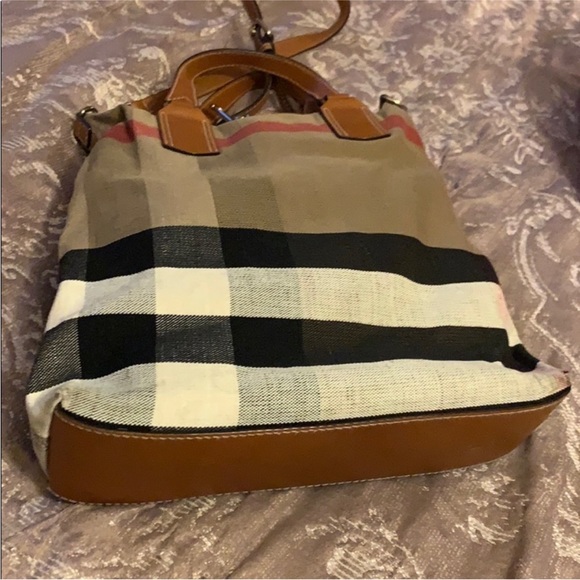 Tottenham Check Canvas Burberry tote bag - Picture 11 of 14